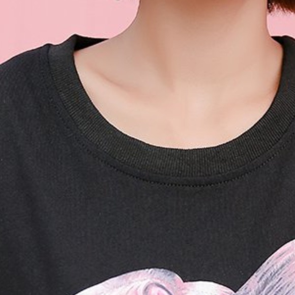 Rare  Cat Long Loose T-Shirt. - Picture 8 of 10